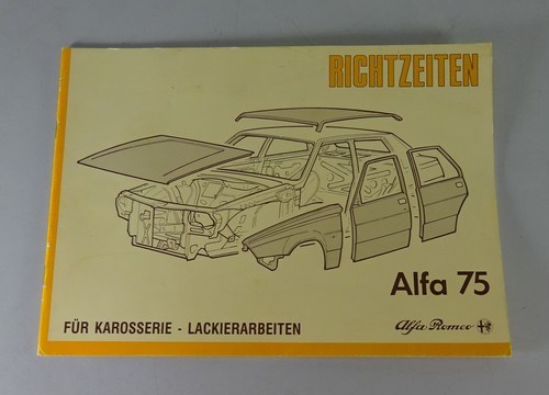 Reparatur richtzeiten alfa - reparatur-richtzeiten,
