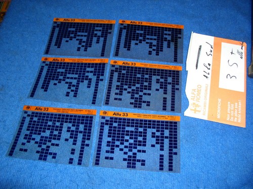 Microfich original alfa - 6, x